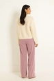 Oversized trui met geborstelde structuur