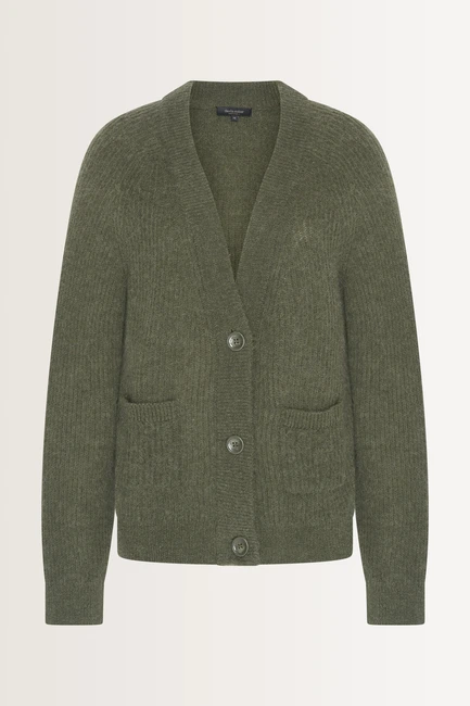Oversized vest van alpacawolmix