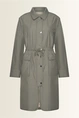 Padded jas met taillekoord Maura