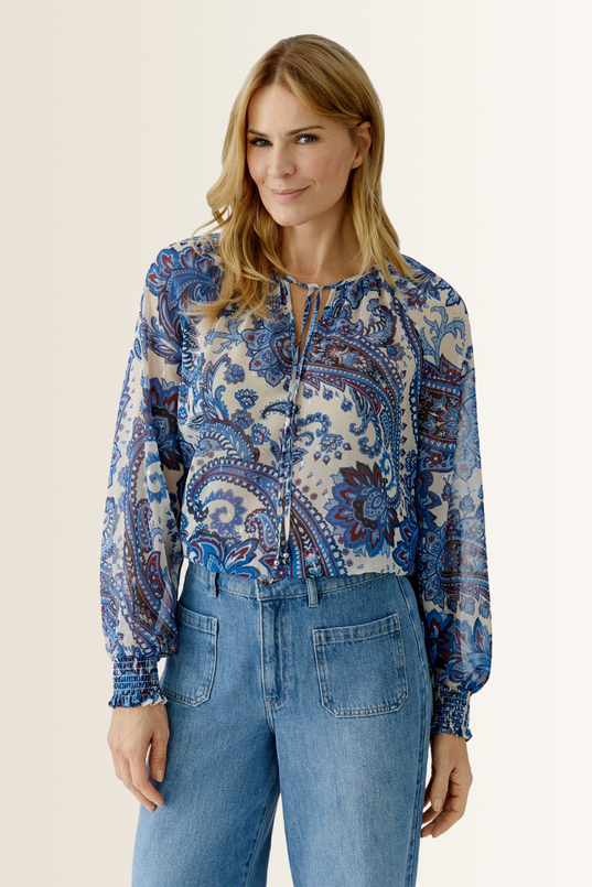 Paisley blouse OUI