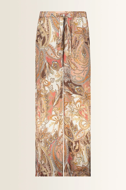 Palazzo broek warme paisleydessin Monari