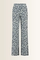 Palazzo print broek van jersey