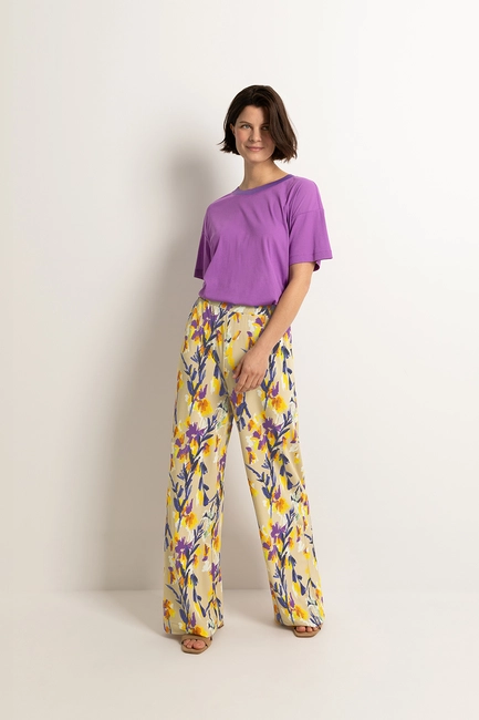 Pantalon bloemprint