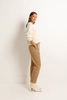 Pantalon brede rib