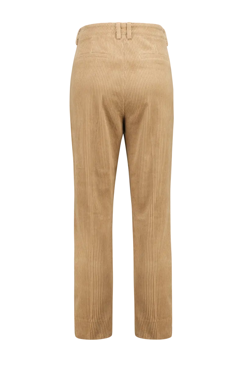 Pantalon brede rib