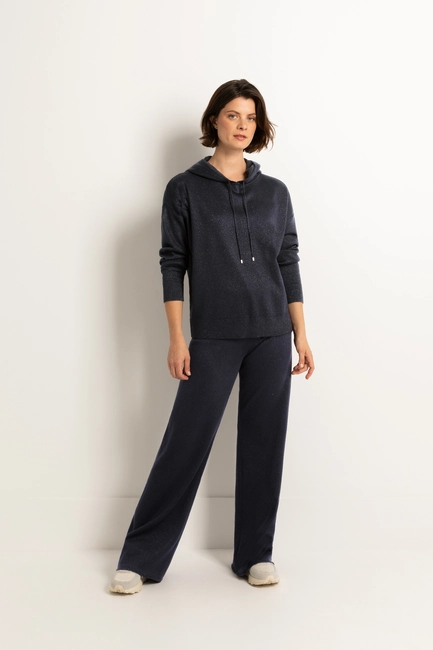Pantalon gebreid lurex