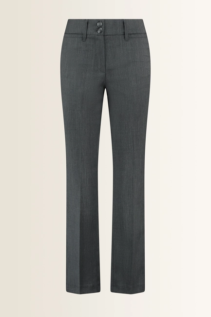 Pantalon in gemêleerde wolblend DENISE13 Gardeur