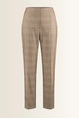 Pantalon in ruitdessin
