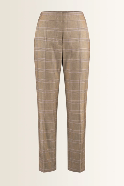 Pantalon in ruitdessin