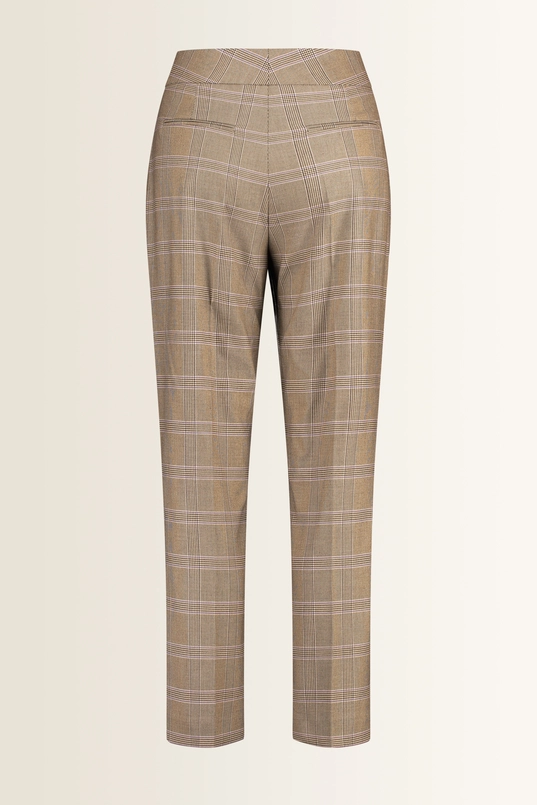 Pantalon in ruitdessin
