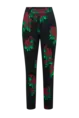 Pantalon met bloemprint