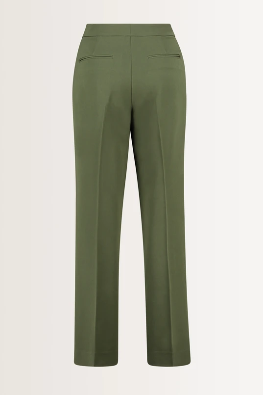 Pantalon met gespdetails