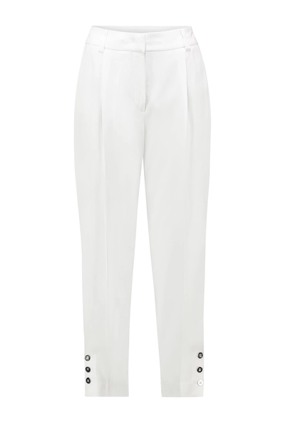 Pantalon met knoopdetail