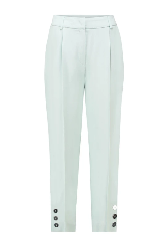 Pantalon met knoopdetail