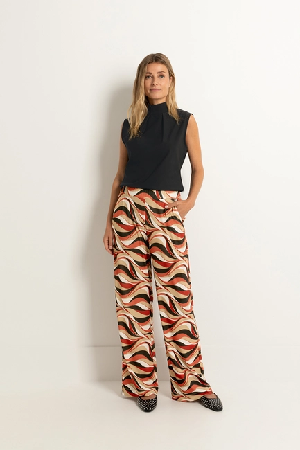 Pantalon met print