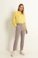 Pantalon met rechte pijpen