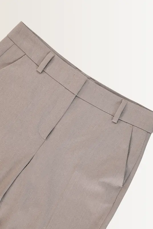 Pantalon met rechte pijpen