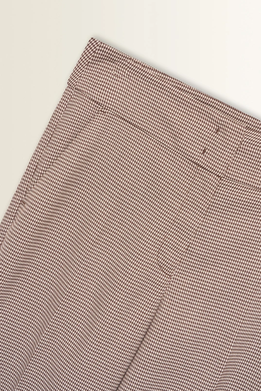 Pantalon met ruitdessin