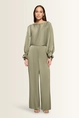 Pantalon met satijnglans Vera Mont