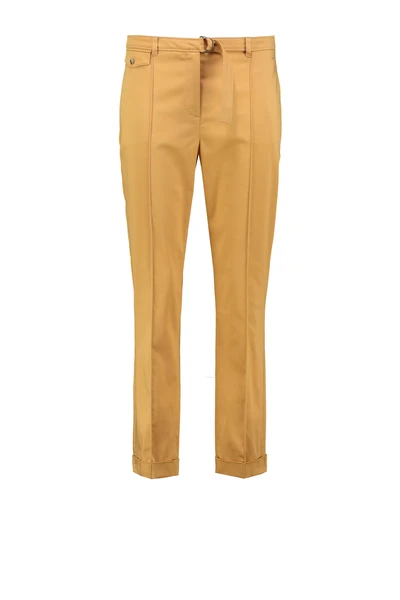 Pantalon met satijnglans