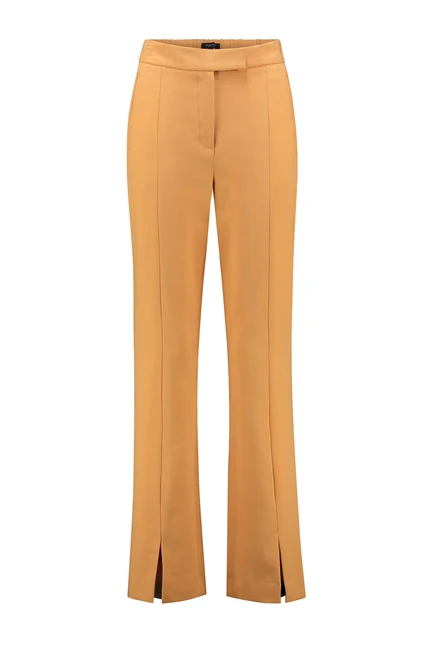 Pantalon met splitten