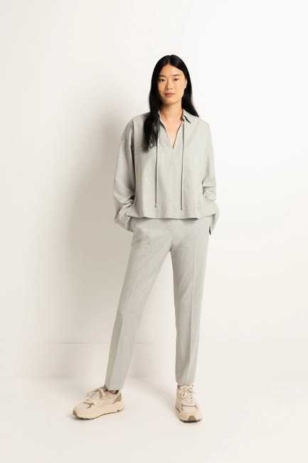 Pantalon met stretch