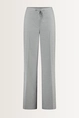 Pantalon met visgraatstructuur