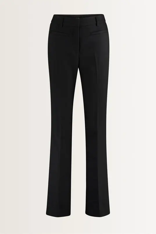 Pantalon met wijde pijp