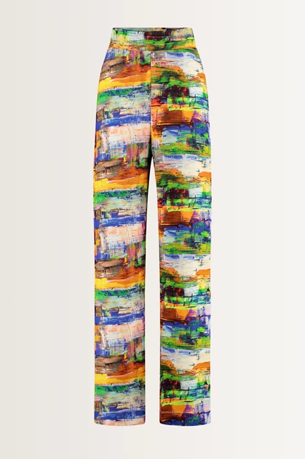 Pantalon multicolour