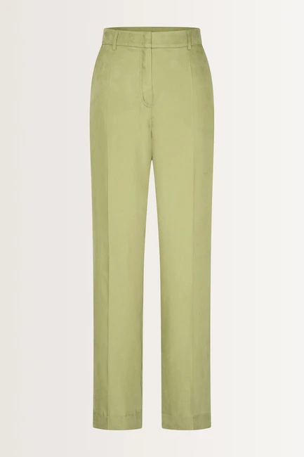 Pantalon subtiele glans