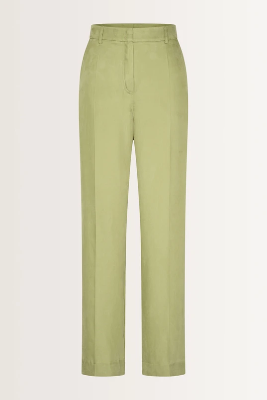Pantalon subtiele glans