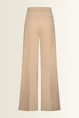 Pantalon van coolwoolmix met persvouw