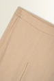Pantalon van coolwoolmix met persvouw
