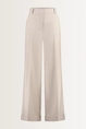Pantalon van flanellen stretchmix