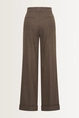 Pantalon van flanellen stretchmix