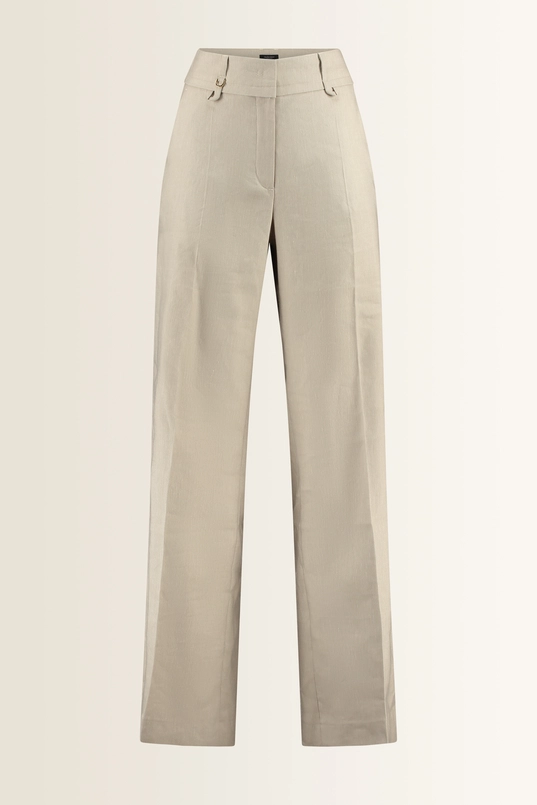 Pantalon van linnenmix