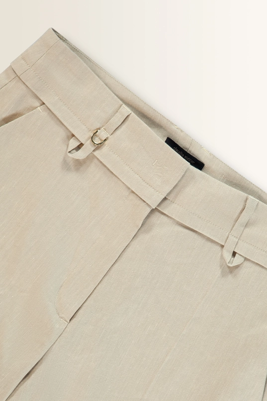 Pantalon van linnenmix