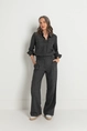 Pantalon van stretch flanel