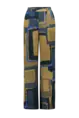 Pantalon vlakkenprint