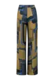 Pantalon vlakkenprint