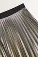 Plissérok met metallic glans