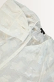 Pofmouw blouse met ingeweven bloemenpatroon