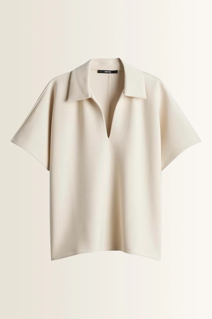 Polo top in zachte modalblend Ulura Someday