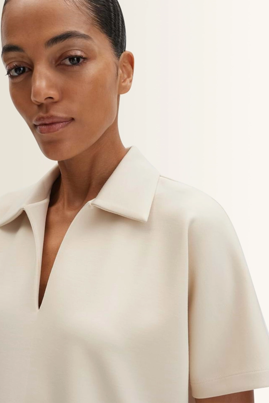 Polo top in zachte modalblend Ulura Someday