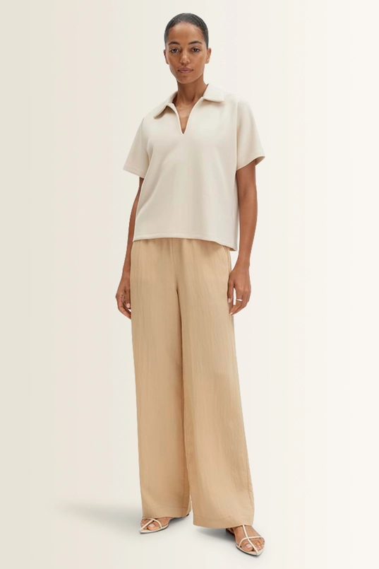 Polo top in zachte modalblend Ulura Someday