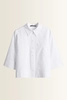 Popeline blouse met borstzak Zarba bold Someday