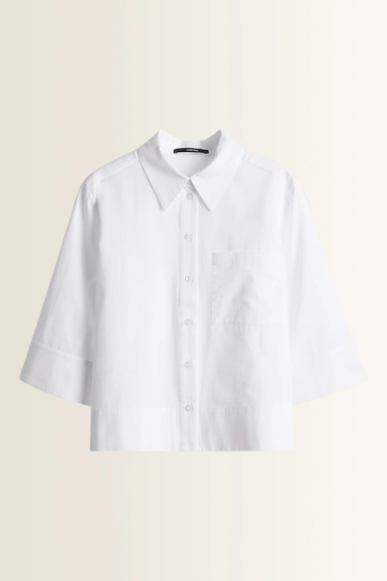 Popeline blouse met borstzak Zarba bold Someday
