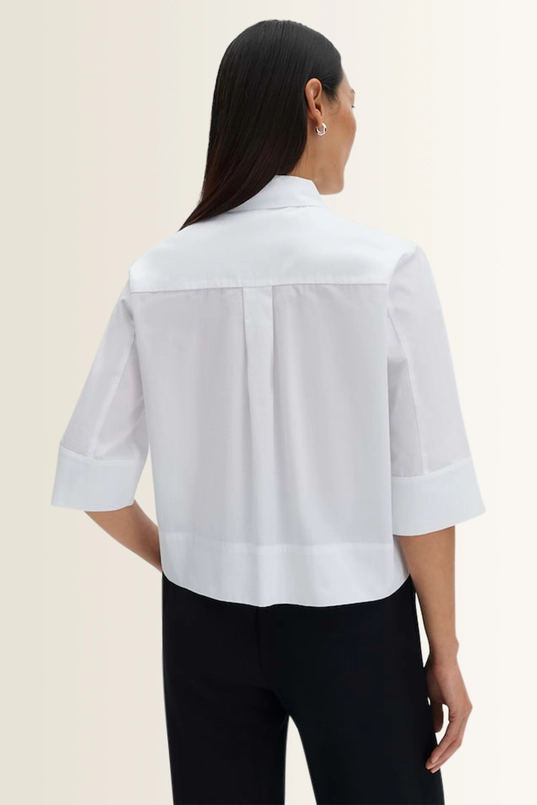 Popeline blouse met borstzak Zarba bold Someday