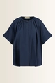 Poplin blouse met plooidetails Deducata Max Mara Weekend