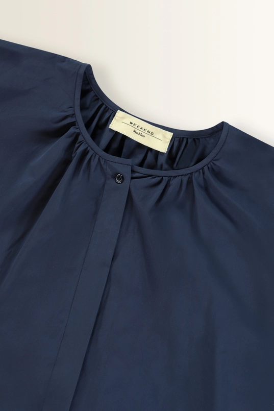Poplin blouse met plooidetails Deducata Max Mara Weekend